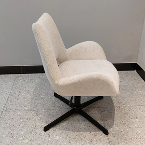 Tabourets <span class=keywords><strong>de</strong></span> <span class=keywords><strong>bar</strong></span> modernes en tissu blanc riz avec dossier, pivotants et réglables en hauteur, chaises <span class=keywords><strong>de</strong></span> <span class=keywords><strong>bar</strong></span> <span class=keywords><strong>de</strong></span> luxe pour cuisine et salle à manger (vente en gros) - Product Image 1