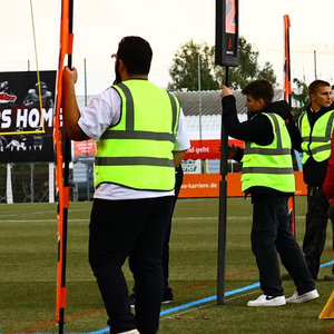 Gilet di Sicurezza da Cantiere Nero Alta Visibilità Multitasche Leggero Softshell da <span class=keywords><strong>Lavoro</strong></span> con Logo Personalizzabile - Product Image 6