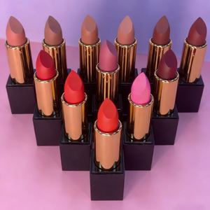 Matte Mineral <b>Lipstick</b> Stick 3.8g Long Lasting Waterproof Sunscreen <b>Moisturizing</b> Luxury Makeup Regular Size - Product Image 4