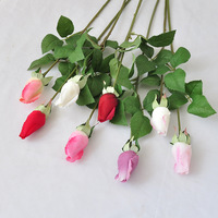 Vente flash de fleurs artificielles en rose, décoration pour mariage, maison, salon et entrée, accessoires de photographie, roses artificielles réalistes