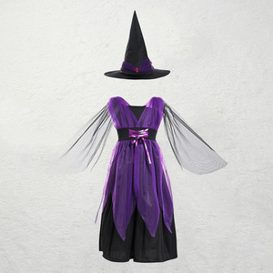 Nouvel arrivage de Costumes de diable de sorcière Cosplay d'halloween pour enfants pour se déguiser fête à thème - Product Image 2