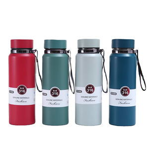 Flacons numériques intelligents Flacon à vide Thermos Termos Digitales Isolation métallique en acier inoxydable Bouteille d'eau intelligente pour enfants - Product Image 1