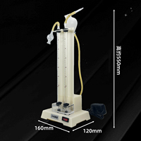 Démonstrateur d'électrolyse de l'eau avec électrode en platine et alimentation électrique, ressource pédagogique pour expériences scolaires