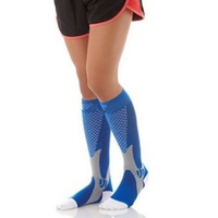 Chaussettes de compression magiques à porter toute l'année, hommes et femmes, mi-mollet, 15-25 mmHg, logo personnalisé, course à pied, soins infirmiers, cyclisme
