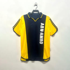 Camiseta de Fútbol Retro Clásica Conmemorativa <span class=keywords><strong>del</strong></span> Ajaxy 00/01 con Bordado Deportivo Personalizado - Product Image 1