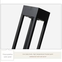 Vente chaude IP65 Étanche Extérieur Jardin Pelouse Lumières Solaire Alimenté Éclairage Décoratif pour Villa Jardins et Parcs