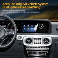 Écran 24,6 pouces pour Mercedes Benz Classe G W463 2013-2025 LHD RHD Autoradio GPS Lecteur multimédia Android Vidéo Navi CarPlay 4G