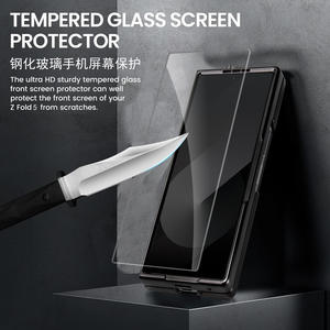 Pour Samsung Z Fold 7 <span class=keywords><strong>coque</strong></span> de téléphone <span class=keywords><strong>coque</strong></span> Film électrolytique <span class=keywords><strong>Flip</strong></span> magnétique housse de protection <span class=keywords><strong>Compatible</strong></span> avec Samsung Z Fold 6 5 <span class=keywords><strong>4</strong></span> <span class=keywords><strong>3</strong></span> - Product Image 5