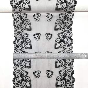 28CM çok renkler mevcut ev dekorasyon ve bayanlar Lingeries için güzel kalp şekli nakış dantel - Product Image 3