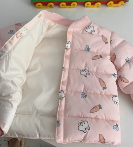 Abbigliamento <span class=keywords><strong>Invernale</strong></span> Caldo per Bambini, Giacca con Stampa Cartoon per Ragazze, <span class=keywords><strong>Cappotto</strong></span> Boutique per Bambine - Product Image 3