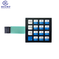 ISO9001 Factory Customized Instrument Membrane Switch for Industrial Control System Waterproof Underwater Equipment Panel