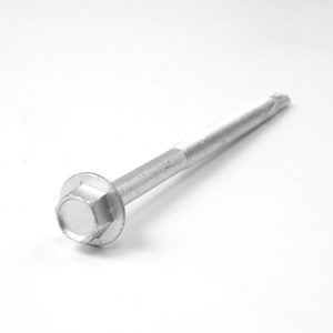 Vis à perçage automatique Inox A2 bimétallique TE avec fausse rondelle Filetage 5.5X180 60 mm zingué ISO Standard Sku 8A10010-Self-Drilling - Product Image 2