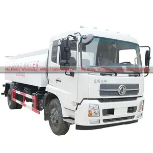 China Hubei Suizhou Drinking Water Truck New 10000Liters to 12000Liters Stainless Steel Tanker Trucks Export to Philipins