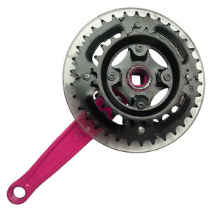 Conjunto de Pedal e Coroa Colorido de 170mm para Bicicleta Acessórios de Ciclismo - Product Image 5