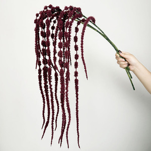 112cm Novedad: Follaje Artificial <span class=keywords><strong>de</strong></span> Amaranto <span class=keywords><strong>de</strong></span> Espuma para Colgar, Decoración Verde para <span class=keywords><strong>Arreglos</strong></span> Florales <span class=keywords><strong>de</strong></span> Boda - Product Image 4