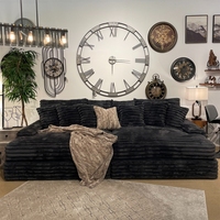 Herstellerdirektverkauf Moderner Einzel- und Doppelsofa-Sets Wohnzimmermöbel Cord-Modulsofa