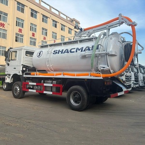 รถ<span class=keywords><strong>ดูด</strong></span>สิ่<span class=keywords><strong>ง</strong></span>ปฏิกูลแบบยืดหยุ่นขนาดกะทัดรัด Shacman F3000 4X2 300 แร<span class=keywords><strong>ง</strong></span>ม้า ดีเซล 12 เมตร สำหรับแก้ไขการอุดตันขอ<span class=keywords><strong>ง</strong></span>ท่อในพื้นที่แคบ - Product Image 2