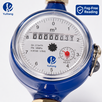 Smart Water Meter Mechanical Rotary Pointer Counter Water Meter Flow Measuring Tools with Copper Fittings Gadget