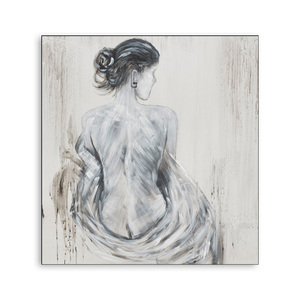<span class=keywords><strong>Peinture</strong></span> <span class=keywords><strong>de</strong></span> nu, femmes sexy montrant un <span class=keywords><strong>dos</strong></span> blanc impeccable - Product Image 1