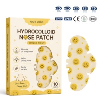 Meilleure Vente Patch Nasal Hydrocolloïde Anti-Points Noirs Bande Nettoyante pour les Pores Jour et Nuit Fournisseur en Gros OEM ODM