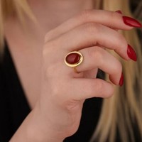 Bague de fiançailles ovale de luxe pour femme, en laiton plaqué or rose/platine, sertie griffe vintage, certifiée, idéale pour les soirées