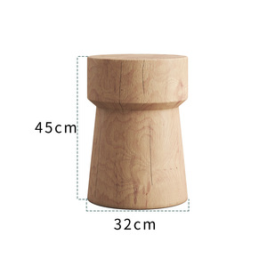 Hiện đại phong cách Bắc Âu rắn gỗ Ghế ăn với cây tự nhiên gốc cây trang trí hình dạng cho nhà phòng khách sử dụng - Product Image 6