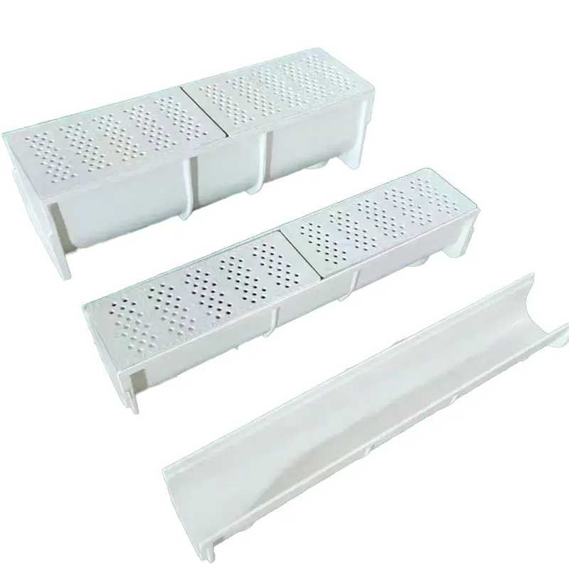 U-shaped glass fiber reinforced plastic drainage channel storm water drainage channel road underground drainage system