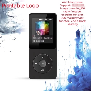 เครื่องเล่น MP3 หน้าจอสี 1.8 นิ้ว จากโรงงานโดยตรง พร้อมบลูทูธ วิทยุ FM รองรับอีบุ๊ก เครื่องบันทึกเสียง รองรับการ์ด TF เครื่องเล่นเพลงพกพา - Product Image 1