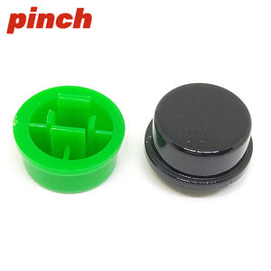 Tapa de Botón Táctil de 12x12mm, Redonda, de Plástico, Colorida, para Montaje en Panel - Product Image 2