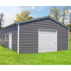 Estructura de acero Aparcamiento de automóviles con techo Cochera al aire libre Estructura de acero de metal Edificio de garaje - Product Image 2