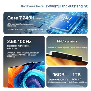 Nouvel ordinateur tout-en-un haut de gamme HP Star <span class=keywords><strong>Studio</strong></span> <span class=keywords><strong>Pro</strong></span> 27 pouces 2,5K, processeur Core7 240H, pour la maison, le bureau, caméra, Wi-Fi, microphone, haut-parleur - Product Image 2