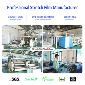 Film étirable Yalanpack, résistance industrielle, transparent, LLDPE, résistant à l'humidité, isolation électrique, film étirable durable - Product Image 2