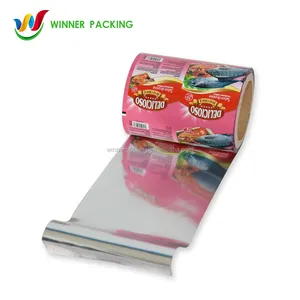 BOPP Custom Printed Seasoning Powder Snacks Food Grade Laminated Plastic Packaging Wrap Roll Film for Various of Packaging