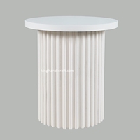 Nouveauté : Socle en bois élégant et moderne pour l'affichage lors de fêtes |   Support de décoration d'événement pour gâteau, fleurs, ballons et toile de fond