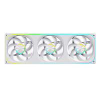 Ventilador de PC para Juegos RGB Direccionable de 360 mm AntarcChill OEM ODM, Enfriador de Chasis de Computadora con Refrigeración por Aire Integrada para Escritorio