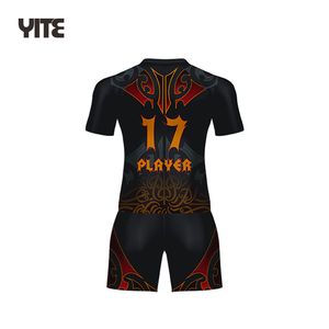 Uniformes de <span class=keywords><strong>rugby</strong></span> à sublimation de haute qualité <span class=keywords><strong>Polo</strong></span> de <span class=keywords><strong>rugby</strong></span> OEM pour hommes à manches courtes maillot <span class=keywords><strong>All</strong></span> Blacks à vendre - Product Image 3