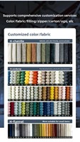 Moderner cremefarbener Cord-Sessel, platzsparend, rollverpackt, keine Montage erforderlich, Einzelsofa für Apartment und Schlafzimmer