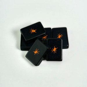 Luxury Halloween Themed American Mahjong Tiles Set 160 Piece 2 Layer Acrylic Engraved <strong>Hocus</strong> <strong>Pocus</strong> Design Casino Gambling <strong>Game</strong> - Product Image 3