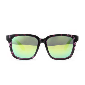 Cinq fleurs <span class=keywords><strong>cheval</strong></span> rétro motif lunettes de soleil polarisées <span class=keywords><strong>2006</strong></span> grand cadre grand visage carré lunettes de soleil pour femmes hommes pour enfants - Product Image 4