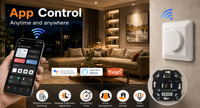Luminans Smart LED Light Dimmers 300VA Fonctionne avec Tuya WiFi LED Triac Dimmer