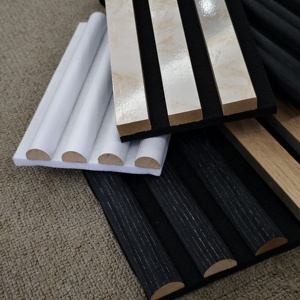 Paneles Acústicos de Madera <span class=keywords><strong>Akupanel</strong></span> con Revestimiento de Madera, Diseño Moderno, Diseño 3D para Hogar y Oficina - Product Image 6