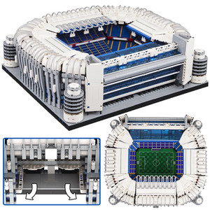 Modelo de Juguete del Estadio Santiago Bernabéu a Escala 1/600, Bloques de Construcción Educativos para Armar - Product Image 4