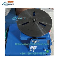 10kg positionneur de soudage rotatif table tournante Mini 2.5 "mandrin de tour à 3 mâchoires 2-10 R/min (110V 50HZ)