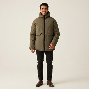Nueva Marca de Ropa para Hombre, Chaqueta Impermeable de Color, Parka Gruesa al por Mayor, Chaqueta Parka Cálida de Talla Grande - Product Image 1