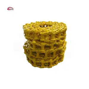 Proveedores de cadenas de orugas Dozer, conjunto de eslabones de oruga secos/lubricados para tractores