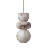 Lampes modernes Art Design Lustres en albâtre Lampe de chambre Lustres modernes pour enfants Lampes suspendues