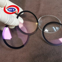 Revêtement Double face Anti-reflet OEM verre de saphir ultra-léger AR verre trempé lentille de panneau de verre Gorilla