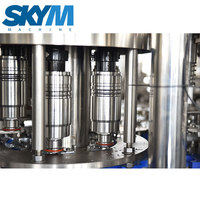 Machine de remplissage automatique monobloc pour bouteilles PET d'eau minérale potable de 200 à 1000 ml en gros