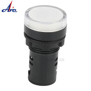 Lampu Indikator LED BB722 12v 24v 110v 220v Diameter 16MM Oranye//kuning/hijau/biru/putih - Product Image 5