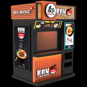 Thuận tiện tự phục vụ mì Máy bán hàng tự động đồng xu-hoạt động mua Ramen Pizza để bán - Product Image 2
